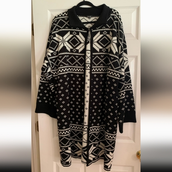 J Peterman Wool Duster Lagen-look Jacket - Picture 6 of 6